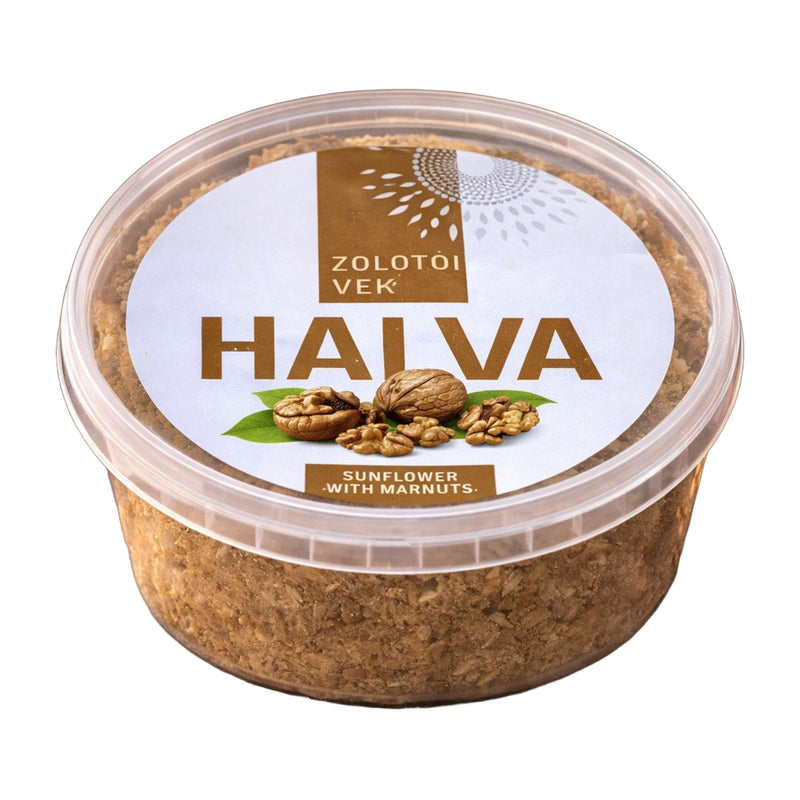 Zolotoi Vek Halva Sunflower with Walnuts 360 g | Hamilton Euromarket