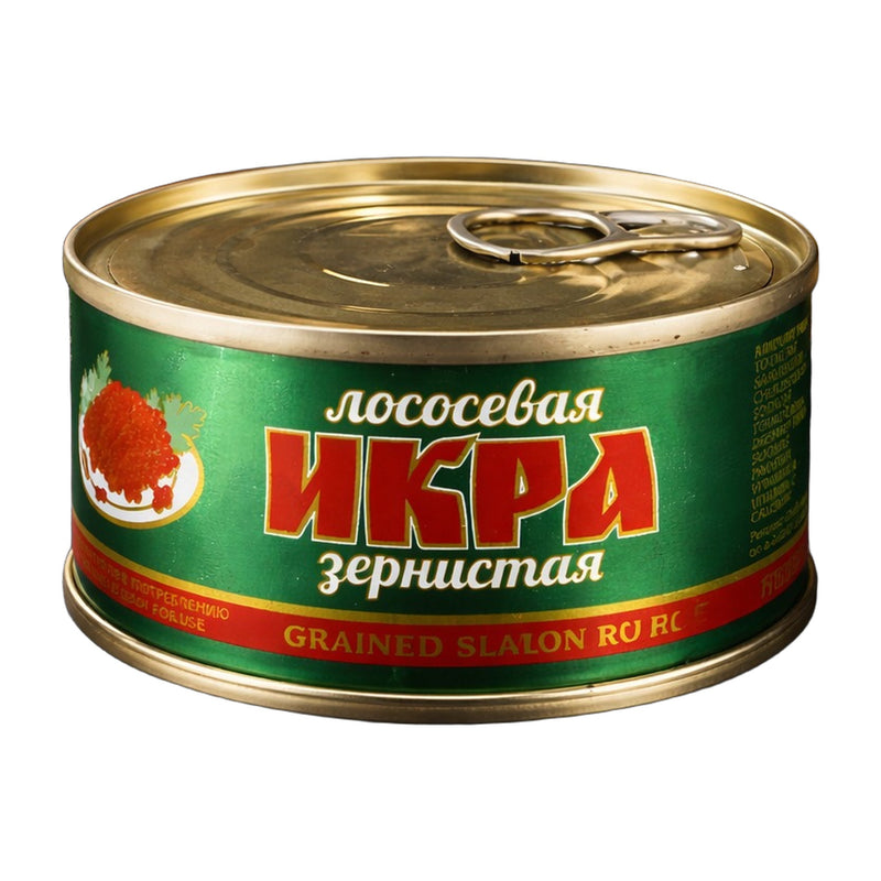 Peterpan Seafoods Inc PeterPan Salmon Roe Caviar Wild Alaskan Gorbuscha 200 g | Hamilton Euromarket