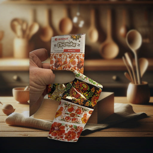 Ukrasa Pysanka Easter Egg Decoration Film Petrykivka — authentic baking from Ukraine | Hamilton Euromarket