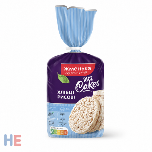 Zhmenka Rice Cakes, Ukrainian 100g (3.5oz)