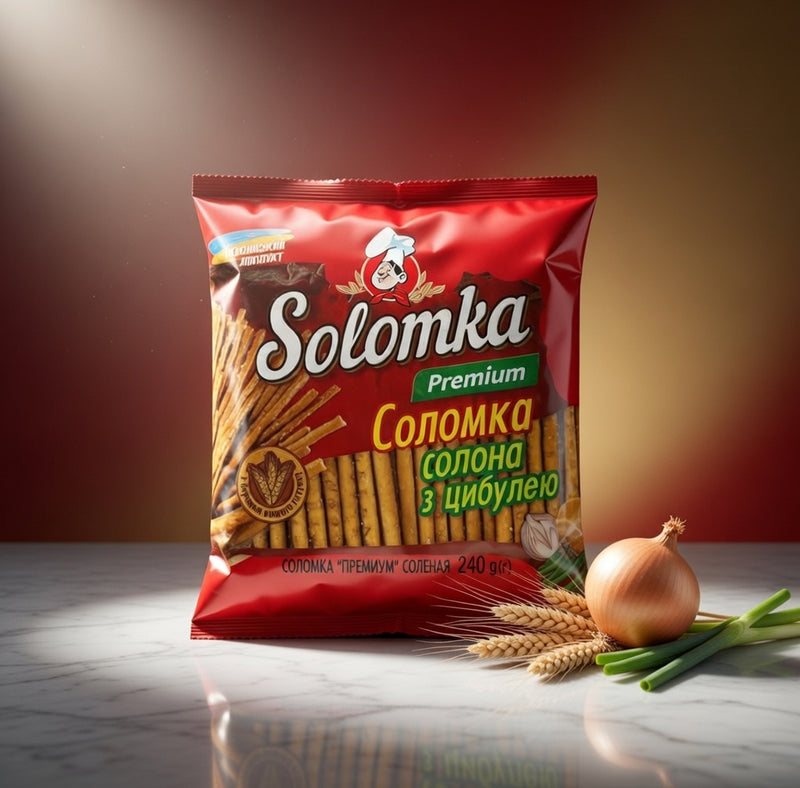 Solomka Bread Sticks with Onion 240 g