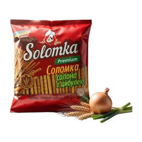 Solomka Onion Bread Sticks, Russian Style 240g (8.5oz)
