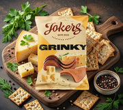 Jokers European Rye Chips Cheddar Cheese Flavor 80 g — authentic snack from Ukraine | Hamilton Euromarket