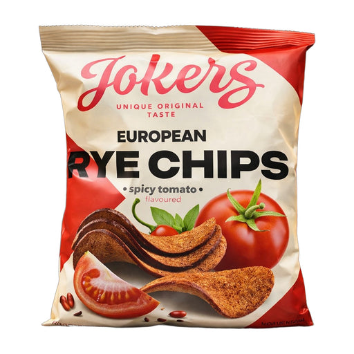 Jokers European Rye Chips Spicy Tomato 80 g | Hamilton Euromarket