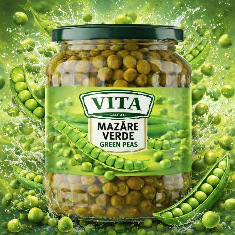 Vita Green Peas 690 g