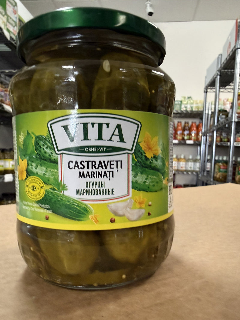 Vita Marinated Cucumbers (Castraveti Marinati)