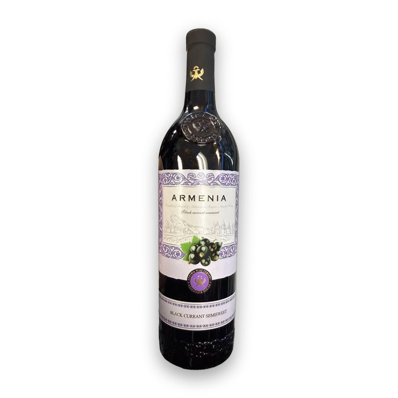 Armenia Black Currant Semisweet Wine 750ml