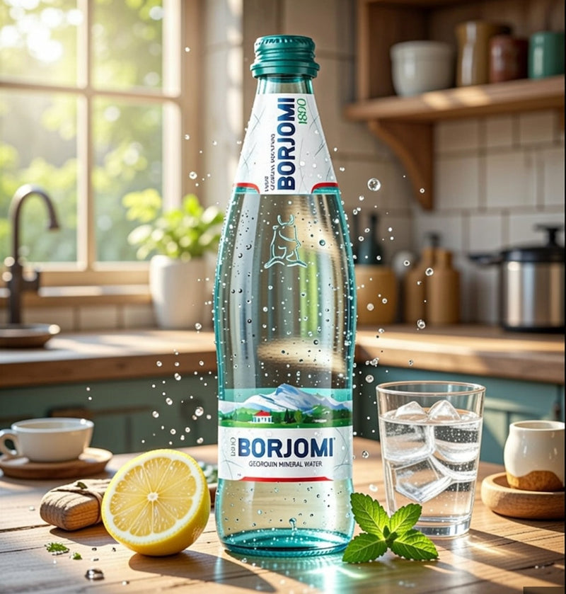 Borjomi Sparkling Natural Mineral Water 500 ml