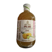 Georgia's Natural Cold Pressed 100% Organic Apple Juice Pure With Organic Lime Juice 33.8 Fl oz (1.05qt) (1 L) | Hamilton Euromarket
