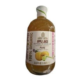 Georgia's Natural Cold Pressed Organic Apple & Lime Juice 1L (33.8fl oz)