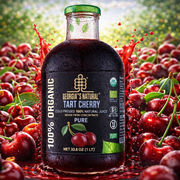 Georgia's Natural Sour Cherry Juice 1 L — authentic beverage from United States | Hamilton Euromarket