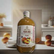 Georgia's Natural Peach Juice Cold Pressed 100% Natural Juice Pure 250 ml — authentic beverage from Georgia | Hamilton Euroma