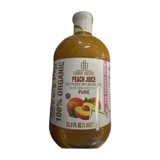 Georgia's Natural Peach Juice Cold Pressed 100% Natural Juice Pure 250 ml | Hamilton Euromarket