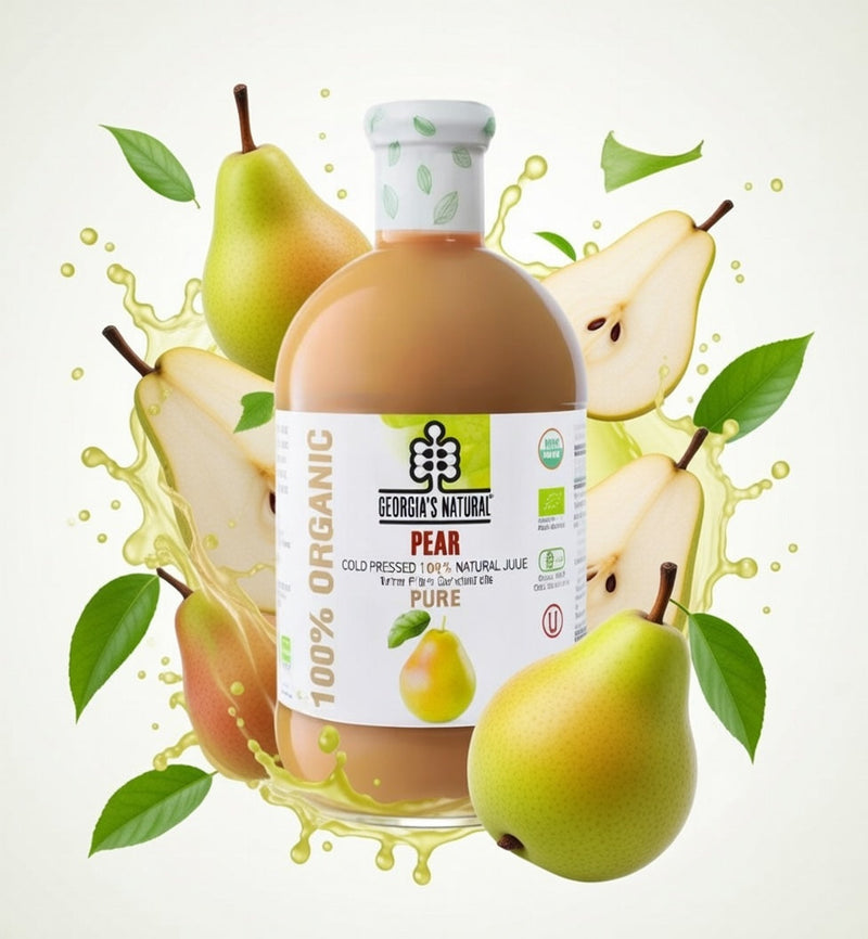Georgia'S Natural Organic Pear Juice 1 L