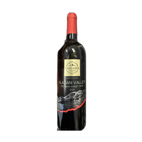 Caucasus Valley Alazani Valley Red Semi-Sweet Azerbaijani Wine 750ml (25.4fl oz)