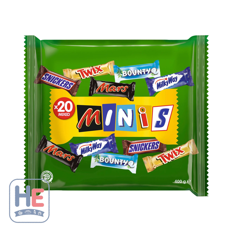 Mars Mixed Minis 400g (14.1oz) | HE hero 5000159561204