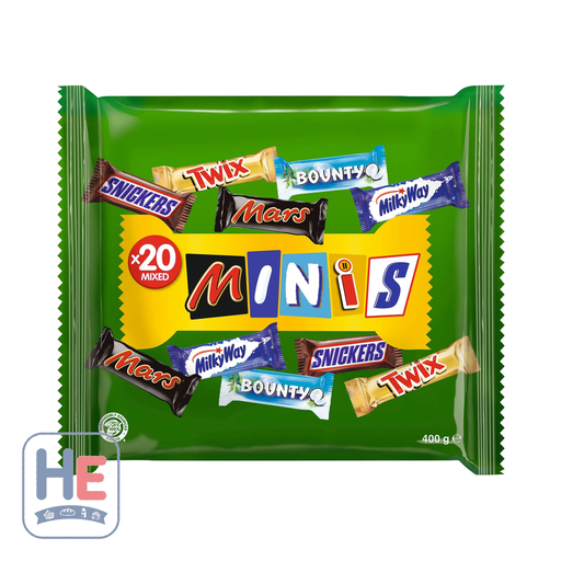 Mars Mixed Minis 400g (14.1oz) | HE hero 5000159561204