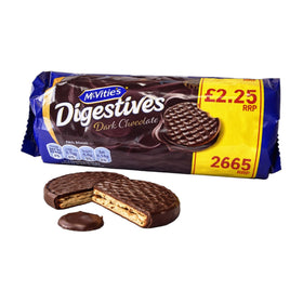 McVitie's Digestives Dark Chocolate Biscuits 266g (9.4oz)