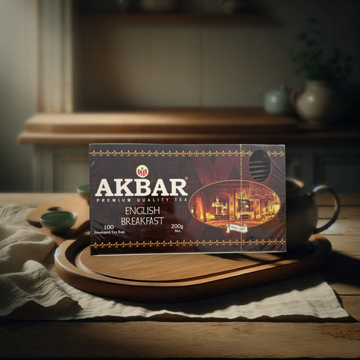 Akbar Premium Quality English Breakfast Tea 200g — authentic beverage from Sri Lanka | Hamilton Euromarket
