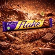 Cadbury Flake Milk Chocolate Bar 32 g — authentic snack from United Kingdom | Hamilton Euromarket