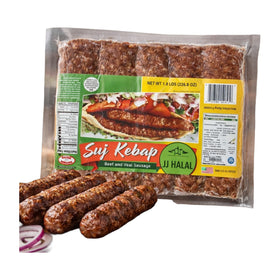 JJ Halal Suj Kebap Beef & Veal Sausage 816g (1.8lb)