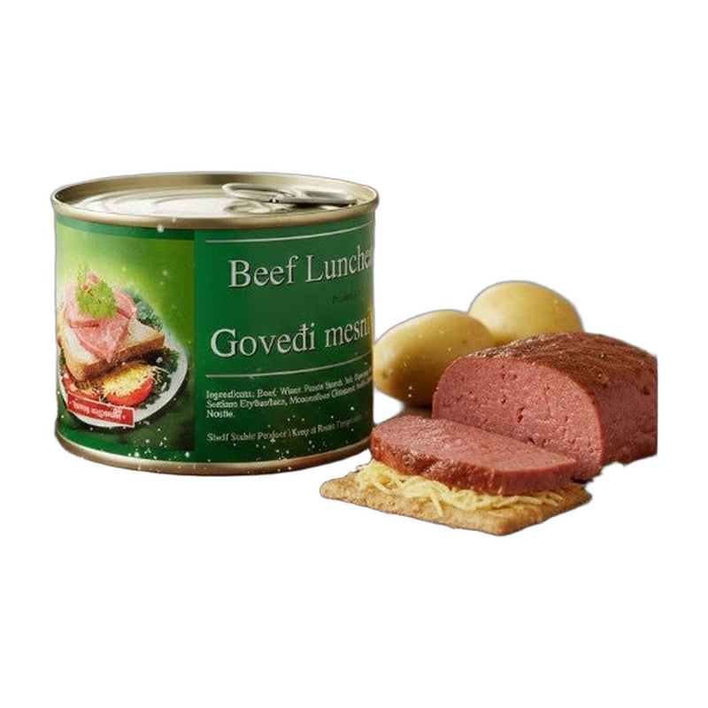 Brother And Sister Beef Luncheon Loaf Govedi Narezak (Deli Meat) 200 g | Hamilton Euromarket