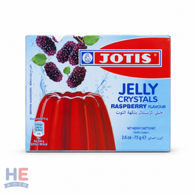 Jotis Raspberry Jelly Crystals, Greek Dessert Mix 75g (2.6oz)