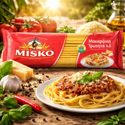 Misko Macaroni No. 5 500 g — authentic pantry from Greece | Hamilton Euromarket