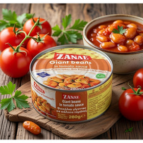 Zanae Giant Beans in Tomato Sauce, Greek Style 280g (9.9oz)