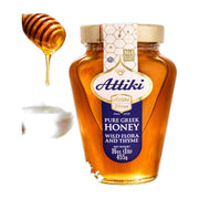 Attiki Pure Raw Greek Honey Wild Flora & Thyme 455 g | Hamilton Euromarket