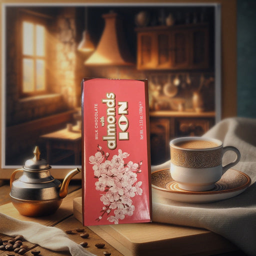 Ion Milk Chocolate With Almonds 250 g — authentic snack from United States | Hamilton Euromarket