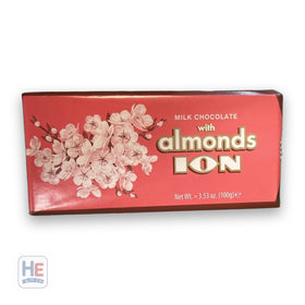 Ion Milk Chocolate with Almonds, Greek Classic 100g (3.53oz)