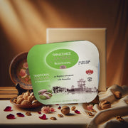 Mezap Traditional Halva Of Thessaloniki With Pistachios 250 g — authentic snacks-sweets from Greece | Hamilton Euromarket