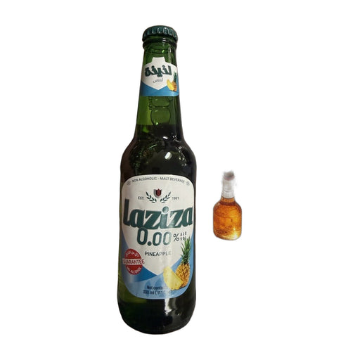 Laziza Non-alcoholic Malt Beverage Pineapple Flavor 330ml | Hamilton Euromarket