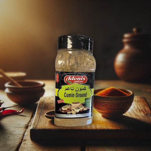 Adonis Spices Cumin Ground 9oz — authentic baking from Lebanon | Hamilton Euromarket