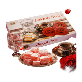 Evropa Lokum Roses Turkish Delight 400g (14.1oz)