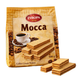 Evropa Mocca Coffee Cream Wafers 300g (10.6oz)