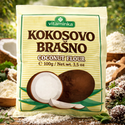 Vitaminka Coconut Flour 100 g — authentic baking from North Macedonia | Hamilton Euromarket