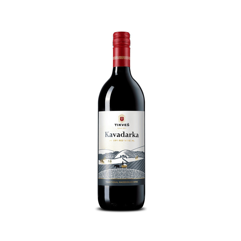 Tikveš Kavadarka Dry Red Macedonian Wine 750ml (25.4fl oz) | Hamilton Euromarket