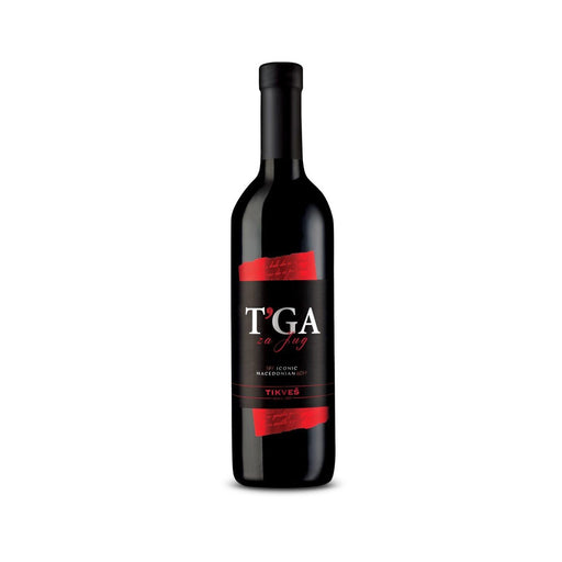 Tikveš T'ga Za Jug Vranec Semi-Dry Red Macedonian Wine 750ml (25.4fl oz) | Hamilton Euromarket