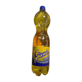 Strumka Pear Flavored Soda, Macedonian Sparkling Beverage 1.5L (50.7fl oz)