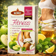 Koro Fitness Herbal Tea 34 g — authentic beverage from Germany | Hamilton Euromarket