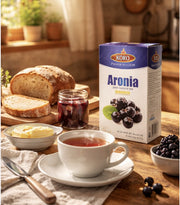 Koro Aronia Herbal Tea 20 Tea Bags 40 g — authentic beverage from Germany | Hamilton Euromarket