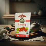 Koro Organic Rosehip Tea 40g — authentic beverage from North Macedonia | Hamilton Euromarket