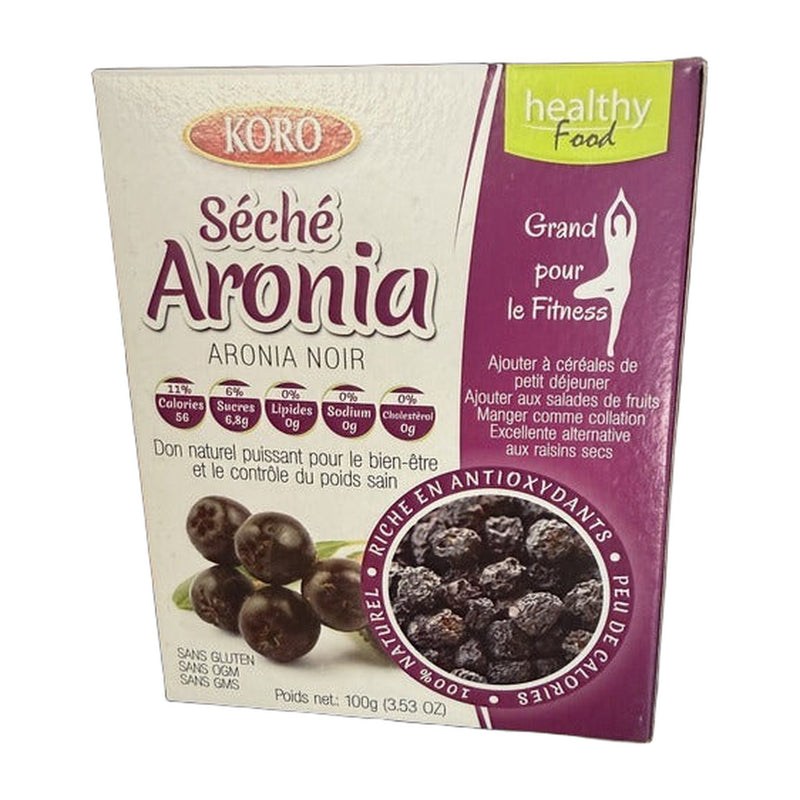Koro Dried Aronia Black Chokeberry Dried Fruits 100g | Hamilton Euromarket