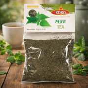 Koro Loose Mint Herbal Tea 50 g — authentic beverage from Germany | Hamilton Euromarket