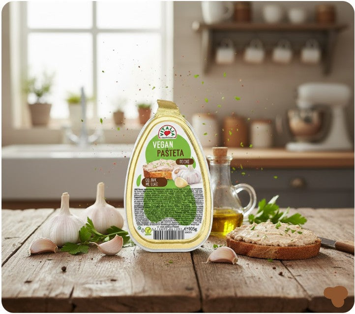 Vitalia Soya Pate with Garlic Vegan 105 g (3.70 oz)