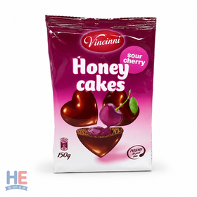 Vincinni Honey Cakes with Sour Cherry 350g (12.3oz)