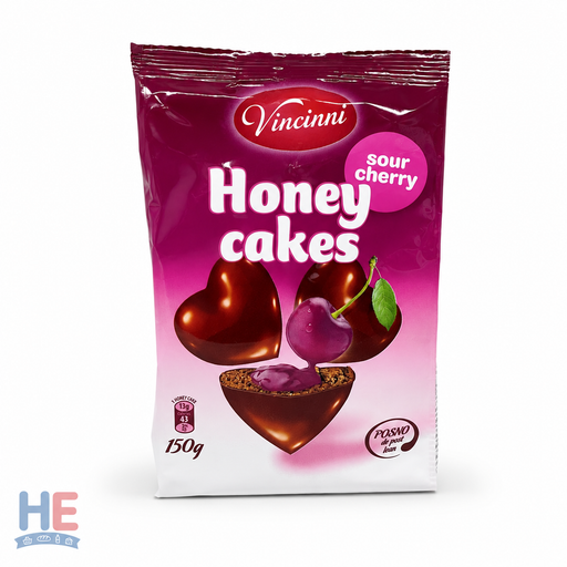 Vincinni Honey Cakes with Sour Cherry 350g (12.3oz)