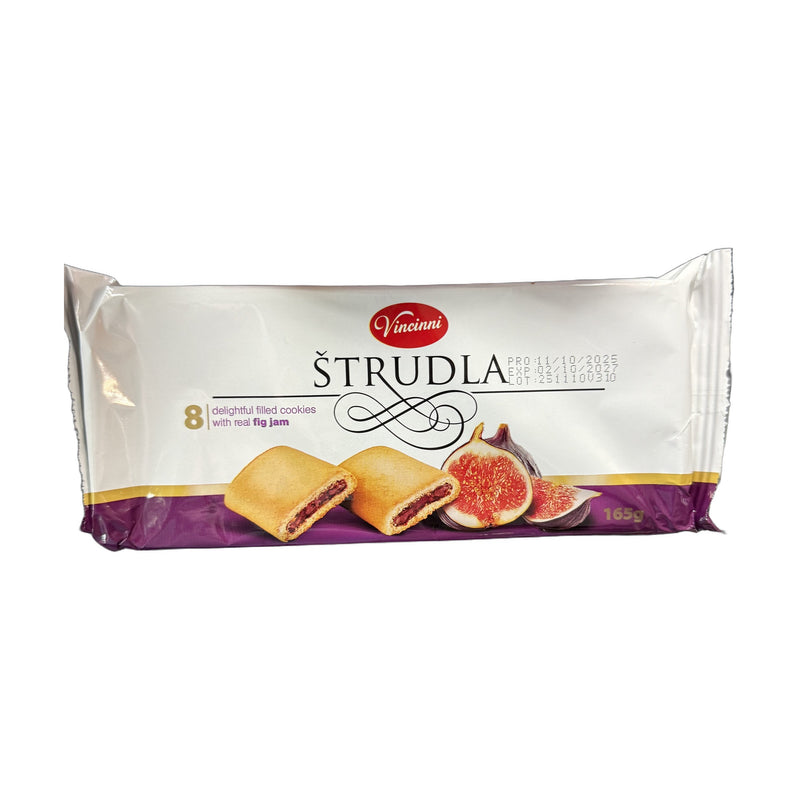Vincinni Strudla Fig Jam Cookies 165 g | Hamilton Euromarket